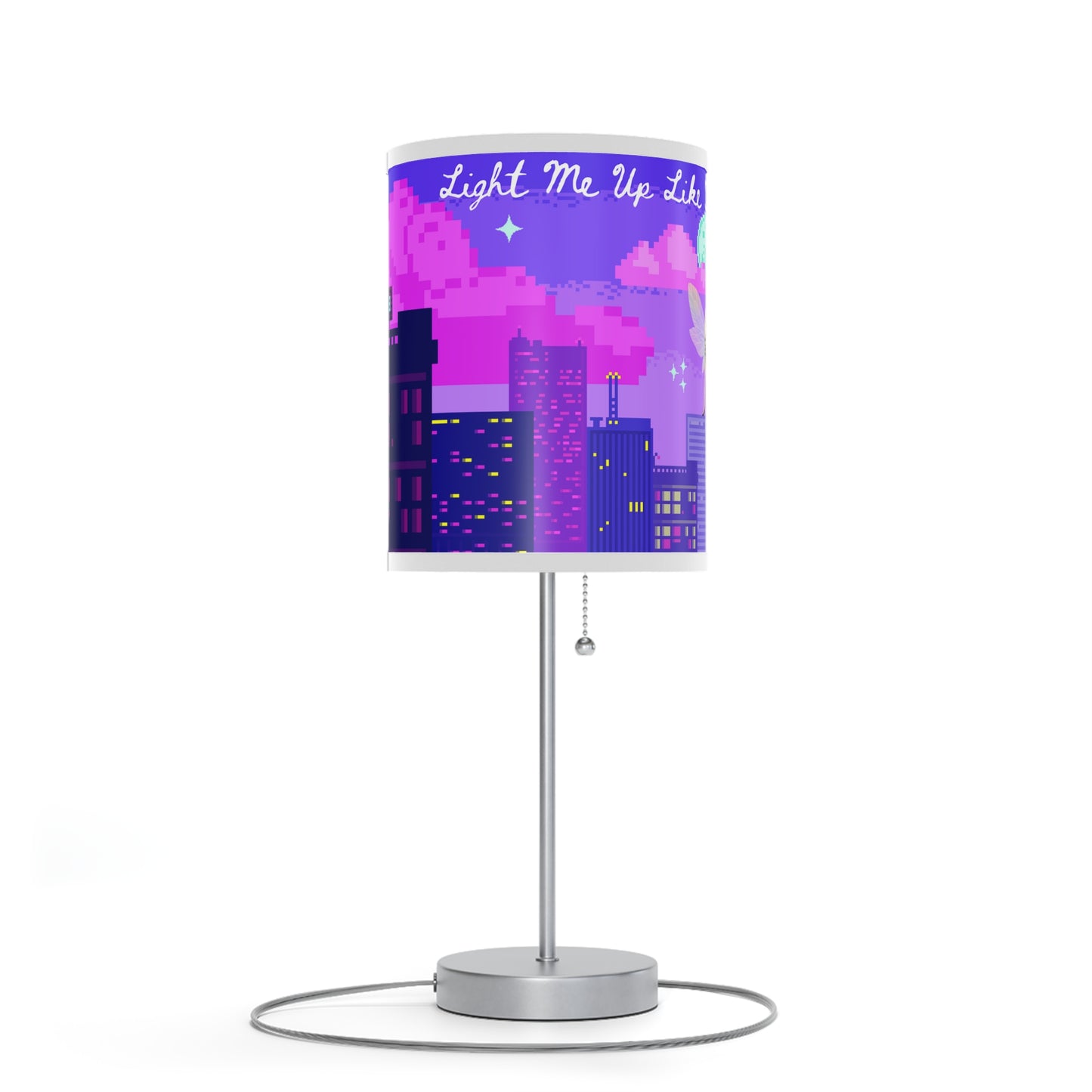 Light Me Up Like This City BINX Lamp on a Stand, US|CA plug