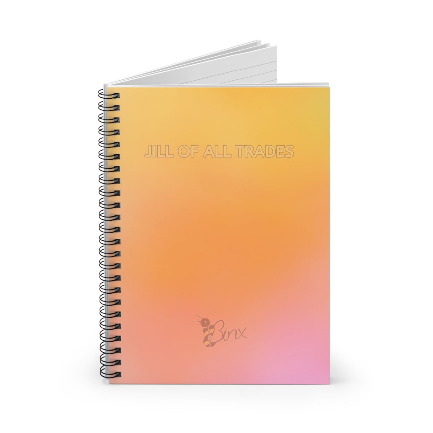 Jill Of All Trades - Spiral Notebook - Ruled Line