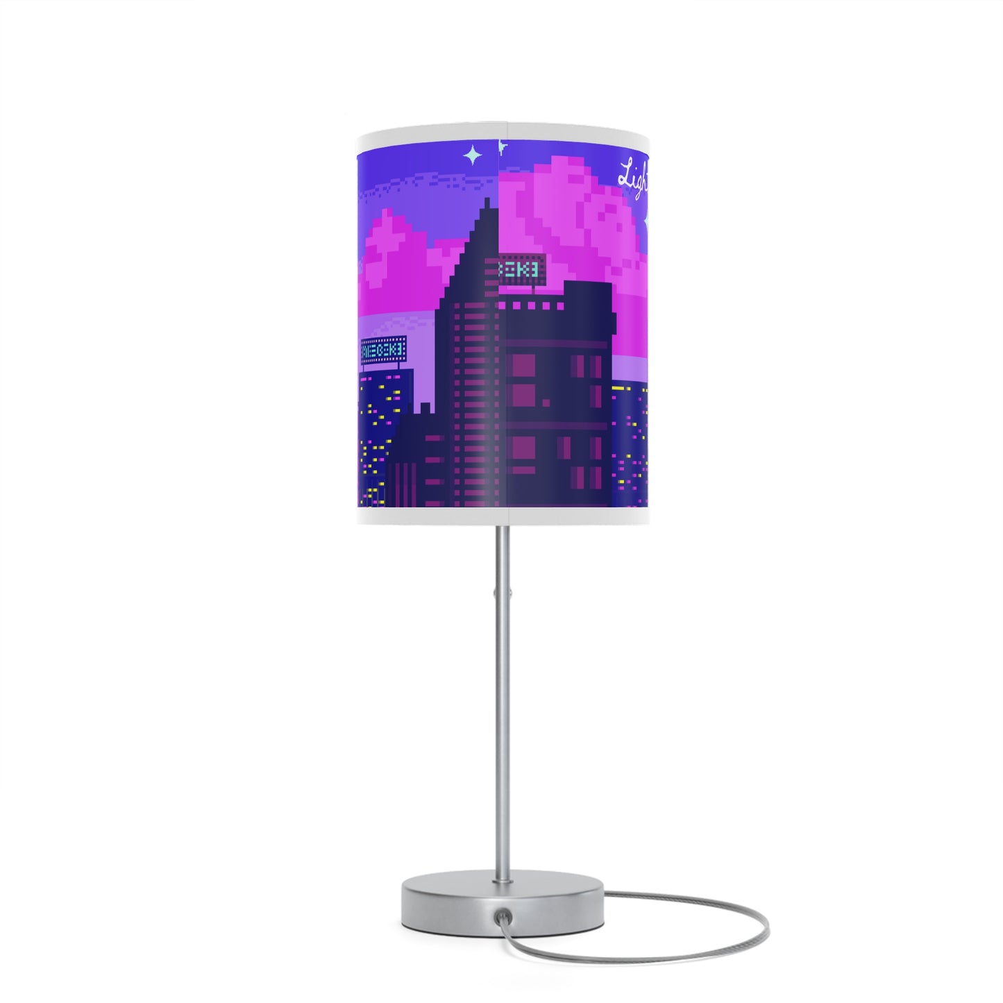 Light Me Up Like This City BINX Lamp on a Stand, US|CA plug