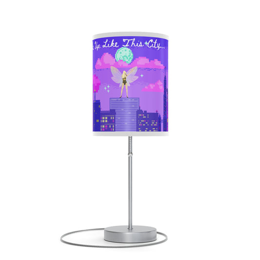 Light Me Up Like This City BINX Lamp on a Stand, US|CA plug